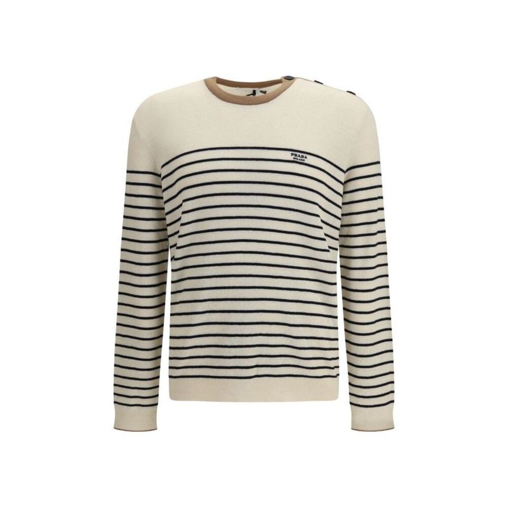 Prada Multicolor Wool Oves Aries Men's Sweatshirt